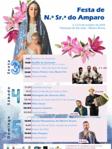 Festas de Nossa Senhora do Amparo 2025 - Ribeira Brava
