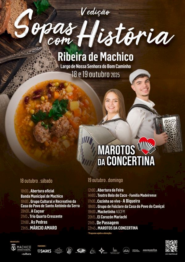 5.ª edição “Sopas com História” – Machico 2025