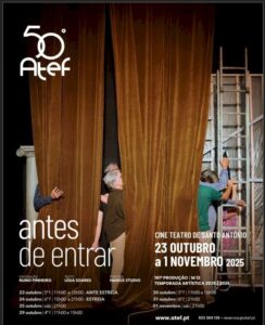 “Antes de Entrar” — nova produção da Associação de Teatro Experimental do Funchal (ATEF)