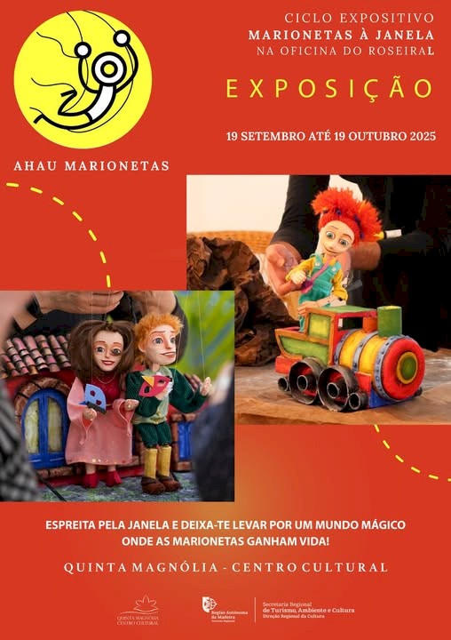Exposição “Marionetas à Janela” encanta a Quinta Magnólia – Centro Cultural