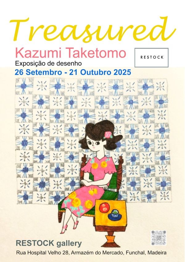 Exposição “Treasured” de Kazumi Taketomo na Galeria RESTOCK