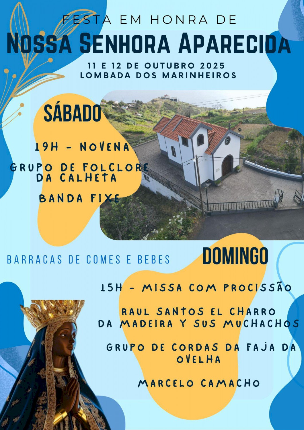 Festa em Honra de Nossa Senhora Aparecida – Fajã da Ovelha