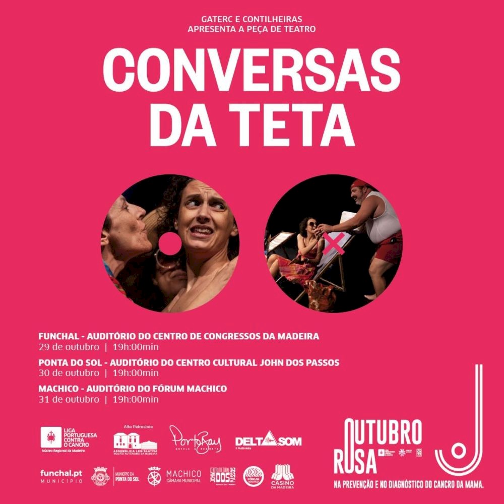 Peça de teatro “Conversas da Teta” – Outubro Rosa