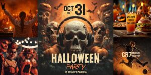 The Scariest Halloween Party — CR7
