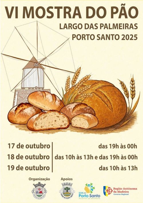 VI Mostra do Pão – Porto Santo 2025