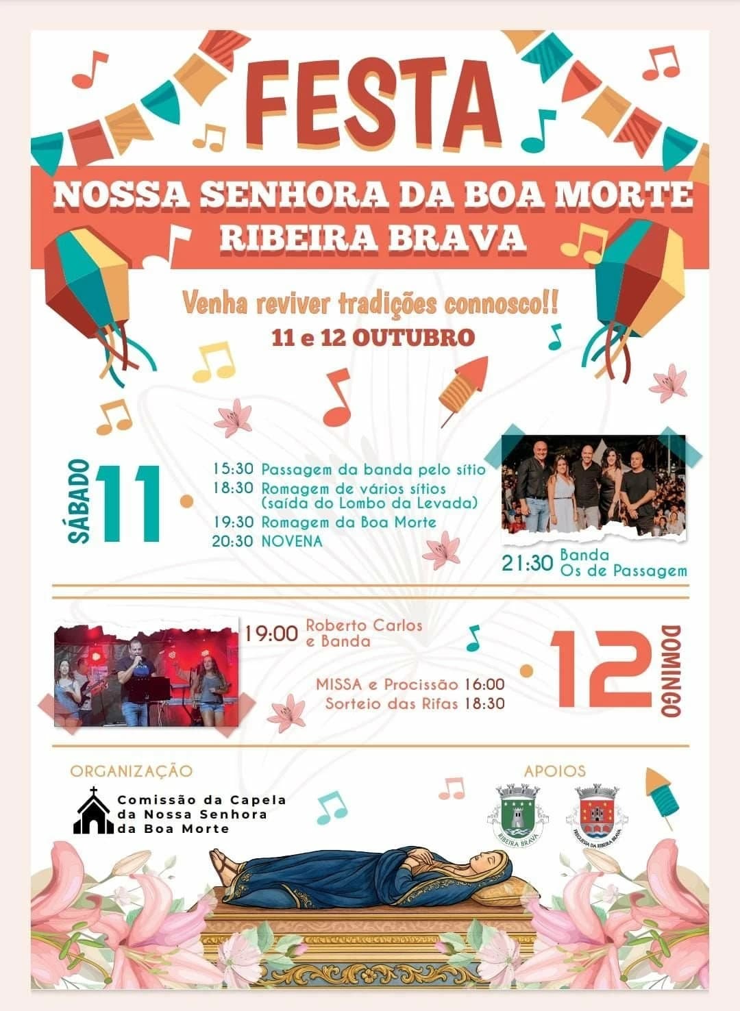 Festa Nossa Senhora da Boa Morte 2025 – Ribeira Brava