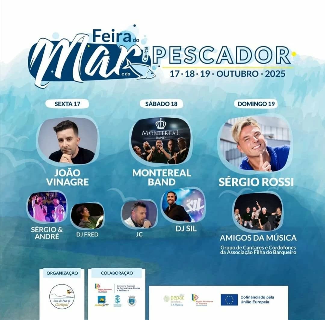 Feira do Mar e do Pescador 2025 promete celebrar as tradições marítimas no Caniçal