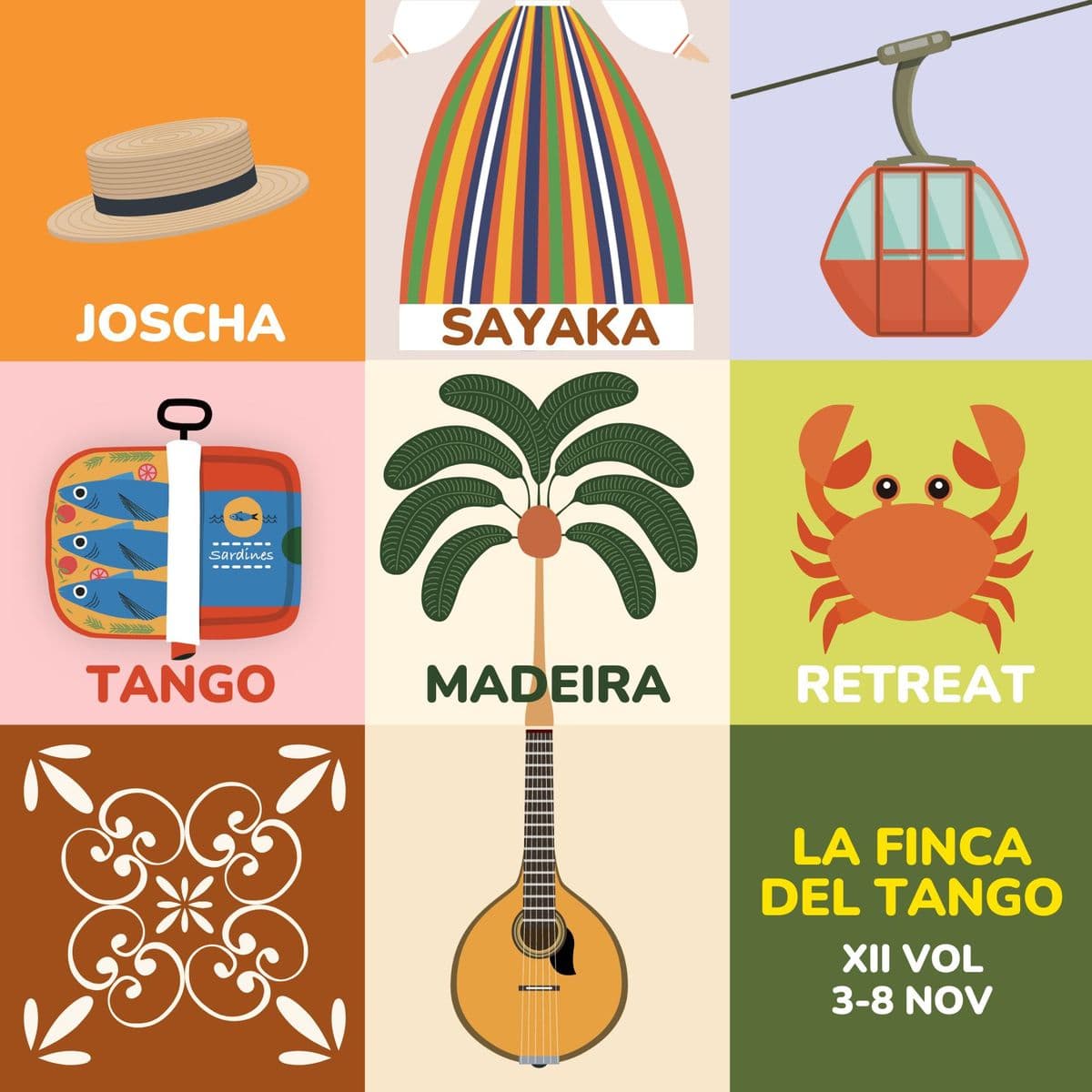 Finca Madeira x La Finca del Tango Vol.12 com Sayaka Higuchi & Joscha Engel