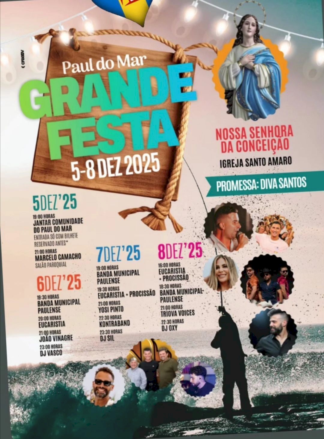 Paul do Mar celebra a Festa em honra de Nossa Senhora da Conceição