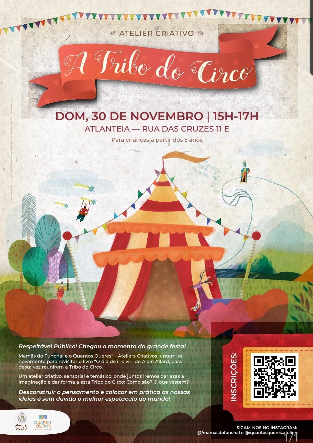 Tribo do Circo — Oficina Infantil