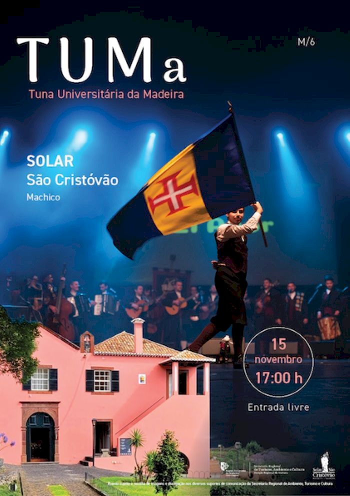 Concerto com a TUMa – Tuna Universitária da Madeira
