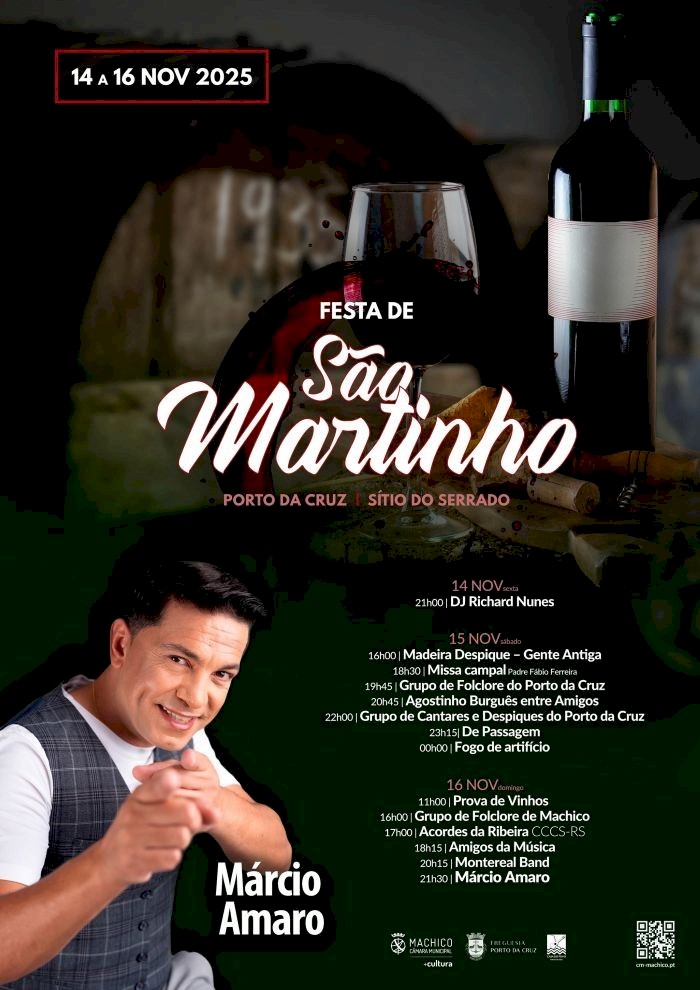Festa de São Martinho – Porto da Cruz 2025