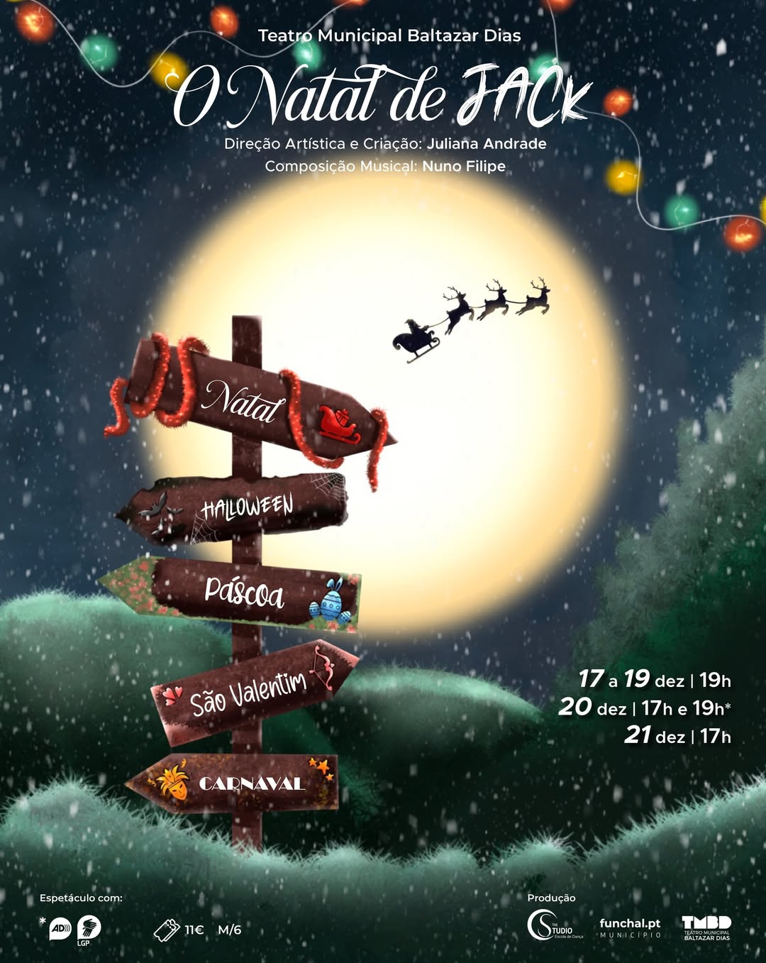 CMF leva a magia do Natal ao palco do TMBD com “O Natal de Jack”
