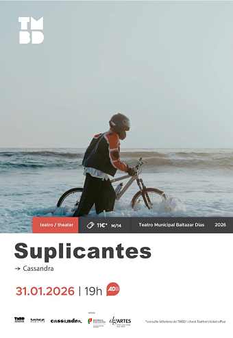 Suplicantes – Tragédia grega no Teatro Municipal Baltazar Dias