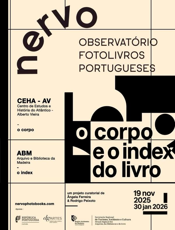 Exposição “NERVO: Observatório do Fotolivro Português” – Madeira 2025
