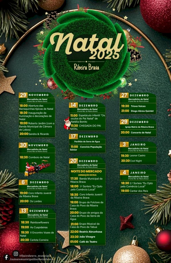 Natal na Ribeira Brava 2025