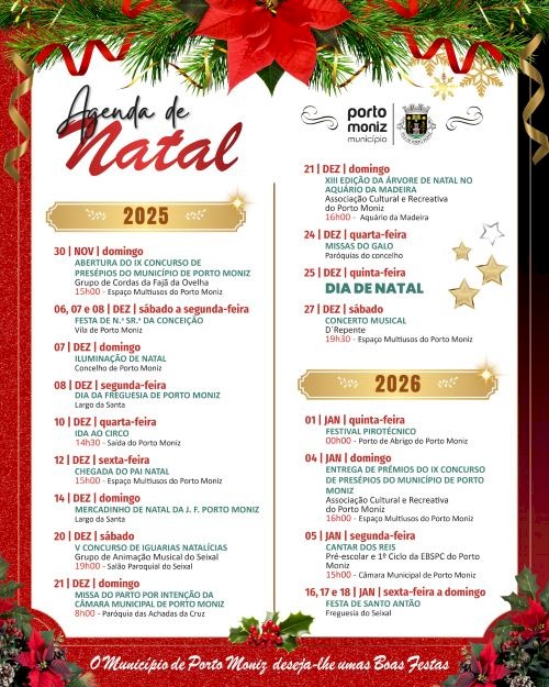 Natal no Porto Moniz 2025