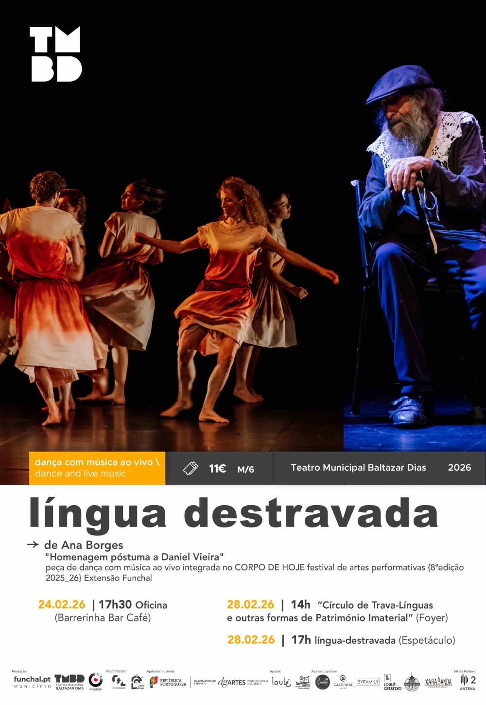 Língua Destravada — Dança