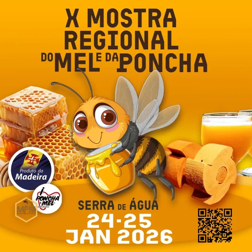 X Mostra Regional do Mel e da Poncha chega à Serra de Água