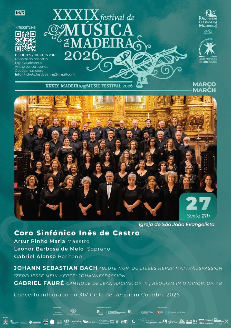 XXXIX Festival de Música da Madeira | Coro Sinfónico Inês de Castro