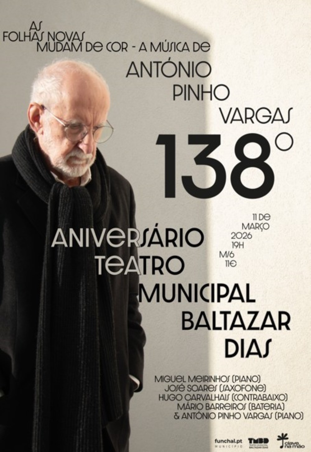 As Folhas Novas Mudam de Cor — Concerto com António Pinho Vargas