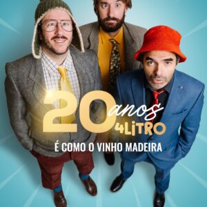 20 Anos 4LITRO — Duas Décadas de Humor Madeirense