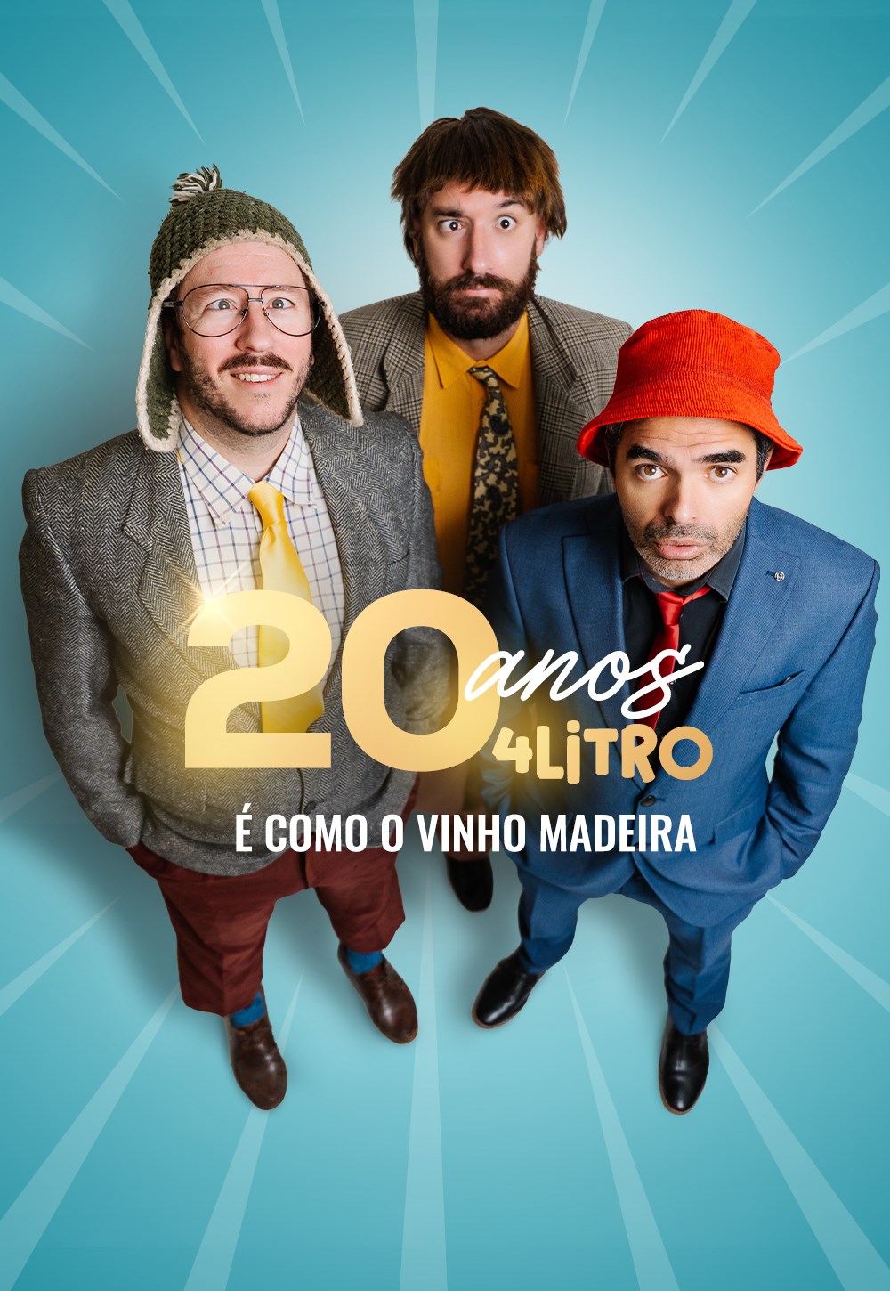 20 Anos 4LITRO — Duas Décadas de Humor Madeirense