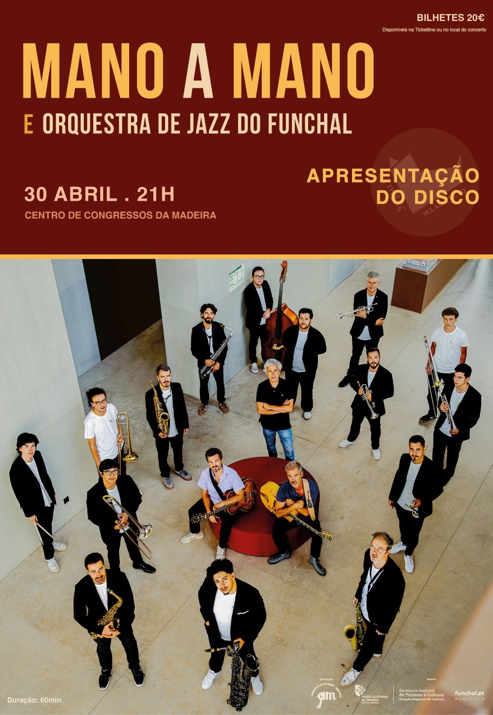 Mano a Mano & Orquestra de Jazz do Funchal