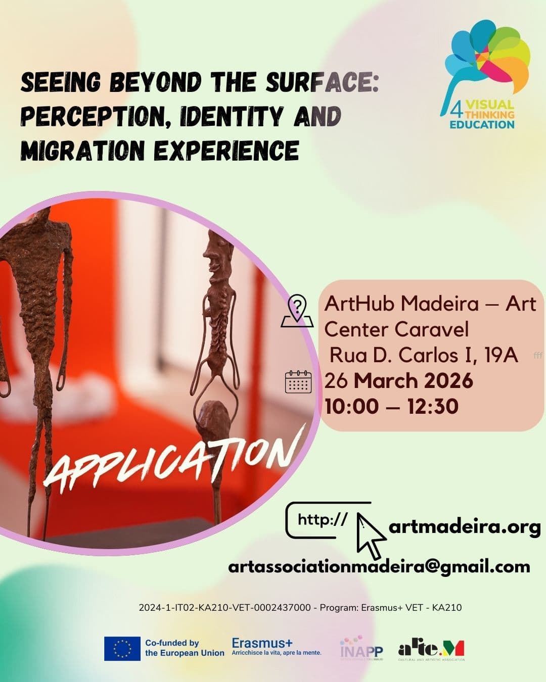 Seeing Beyond the Surface: workshop sobre percepção, identidade e migração