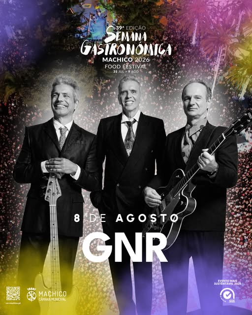 GNR confirmados na Semana Gastronómica de Machico 2026 com concerto imperdível