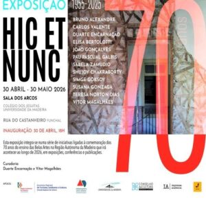 Universidade da Madeira inaugura “Hic Et Nunc” no Colégio dos Jesuítas com arte, pedagogia e criação contemporânea
