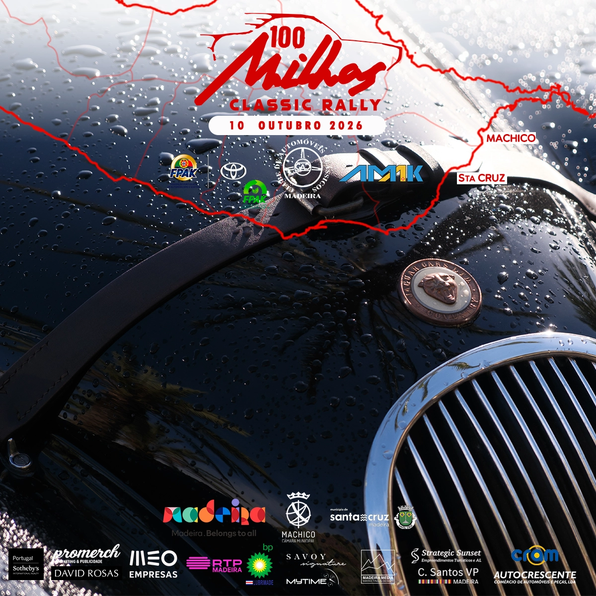 100 Milhas – Historic Rally 2026 leva clássicos às estradas da Madeira