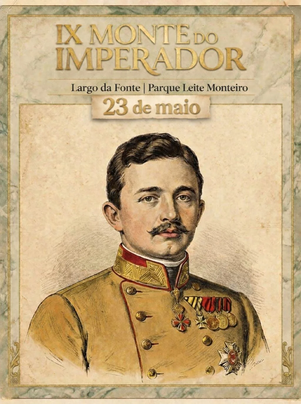 Monte do Imperador 2026 recria a Madeira de Carlos I