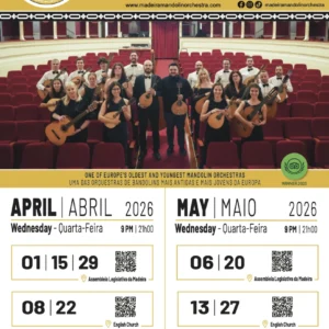 Orquestra de Bandolins da Madeira regressa com concertos semanais únicos em 2026