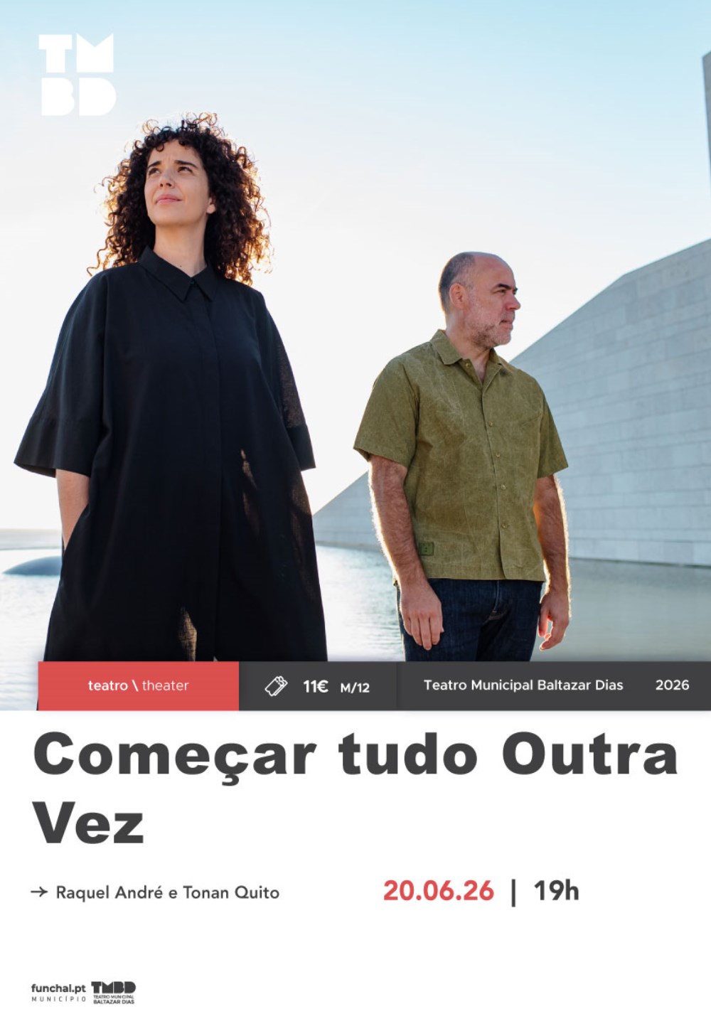 “Começar Tudo Outra Vez” leva reflexão sobre família e futuro ao palco do Funchal